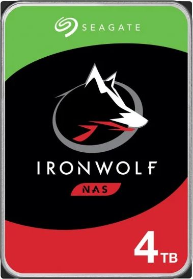 Disk (drejtues serveri) SATA III (6 Gb / s) Seagate IronWolf CMR 4TB, 3.5''