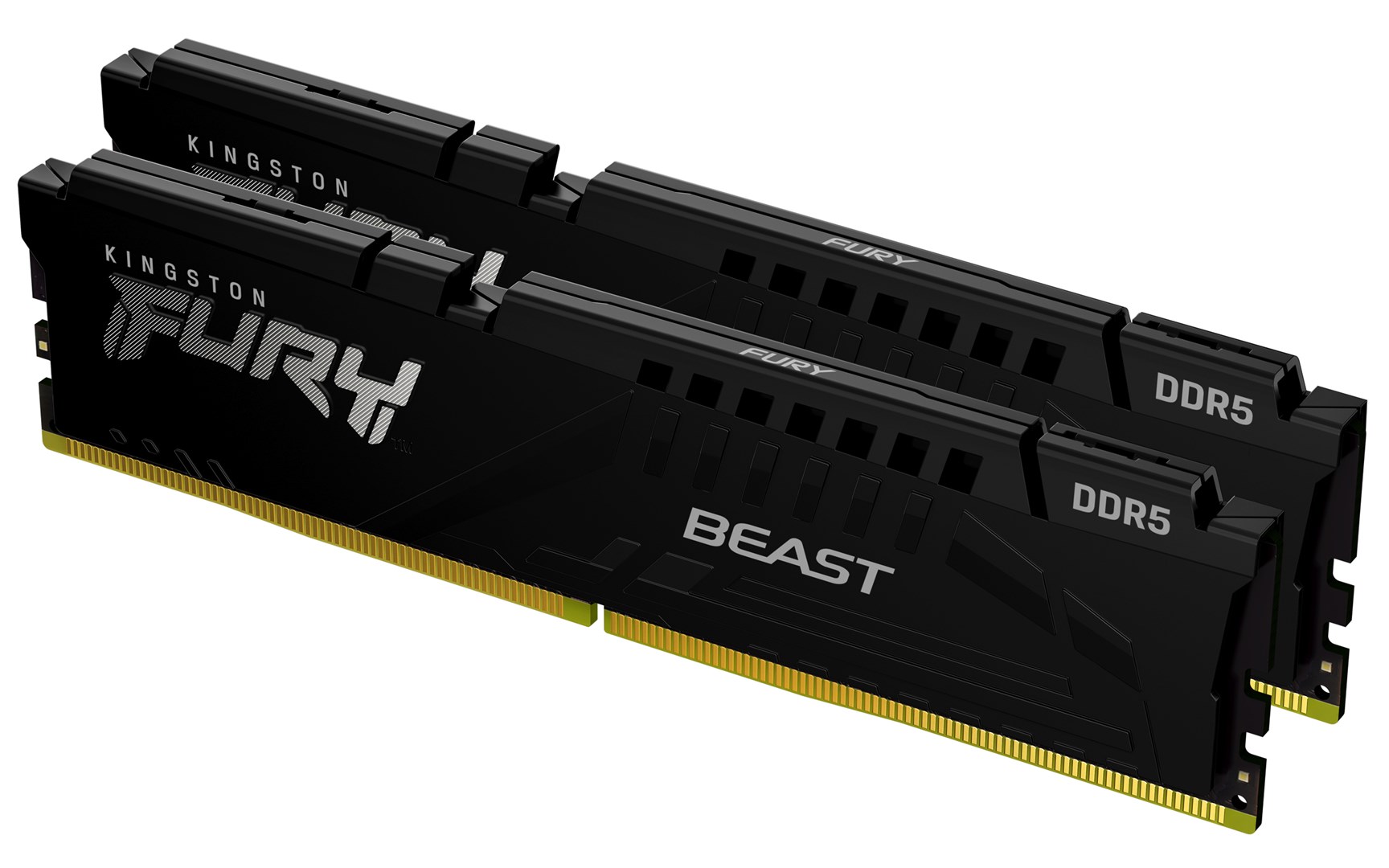 Memorie RAM Kingston Fury Beast, 32GB, DDR5, 6000MHz, DIMM, e zezë