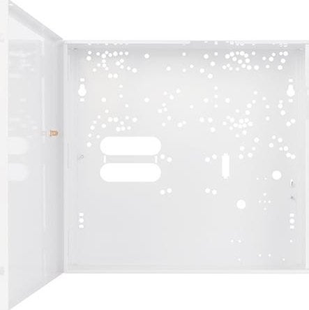 Куќиште за аларм Pulsar 17/40/DSPR/S/EMPTY, за алармни и противпожарни системи, метално, бело