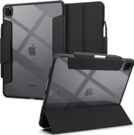 Këllëf Spigen Ultra Hybrid Pro për iPad Pro 13" M4 2024, mbajtës Pencil, kickstand, i zi