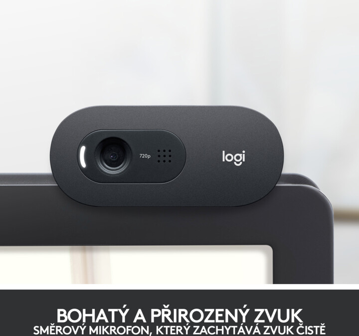 Ueb kamerë Logitech C505, e zezë