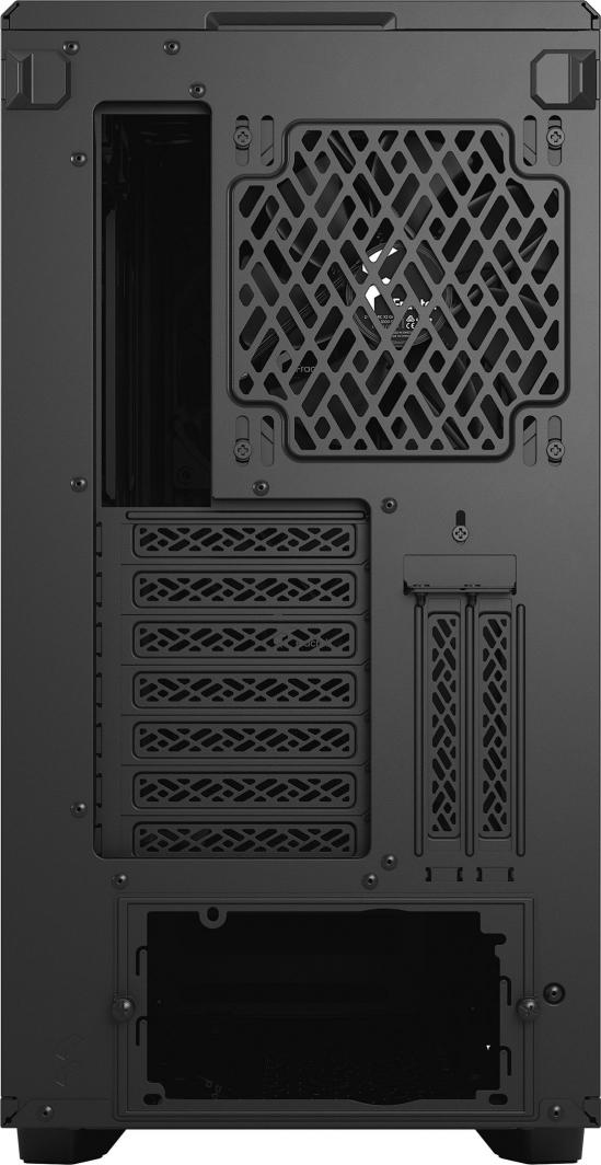 Kasë Fractal Design Meshify 2 TG Light Tint, e zezë, Midi Tower