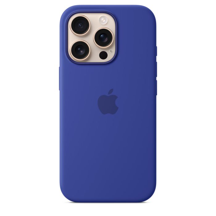 Apple iPhone 16 Pro Silicone Case with MagSafe, Ultramarine (Seasonal)