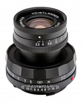 Objektiv Voigtlander Apo Lanthar 50mm f3.5 VM Type I, manual, i zi matt