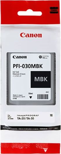 Bojë printeri Canon PFI-030MBK, 55ml, matte black