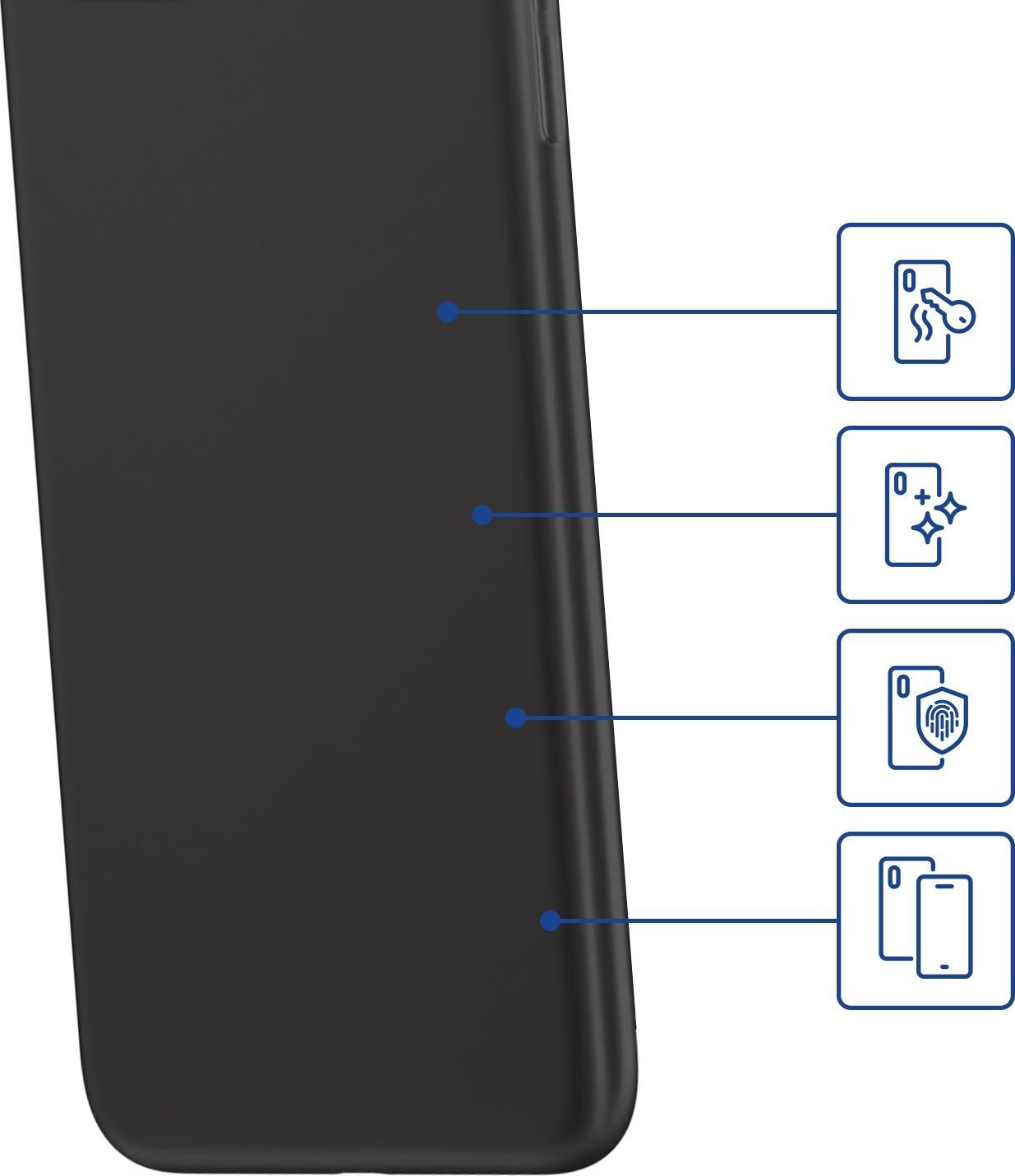Futrollë 3mk Matt Case për Apple iPhone 16, TPU, mat, e zezë