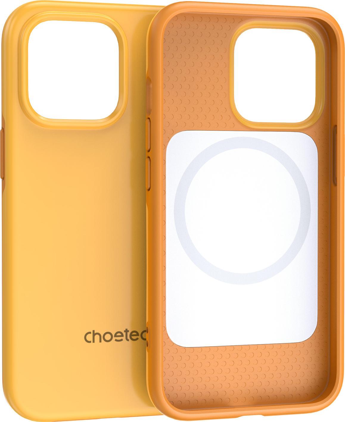 Mbështjellës telefoni Choetech MFM, për iPhone 13 Pro, MagSafe, portokalli