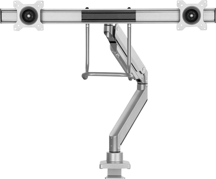 Krah monitori Neomounts NM-D775DXSILVER, 10-32", gas spring, argjendtë