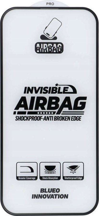 Mbrotës ekrani Mr. Monkey Tempered Glass 5D për Apple iPhone 15 Pro Max, i zi