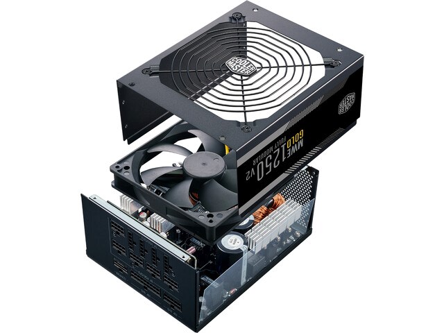 Furnizues me energji Cooler Master MWE 1250W V2, 80 PLUS Gold, i zi