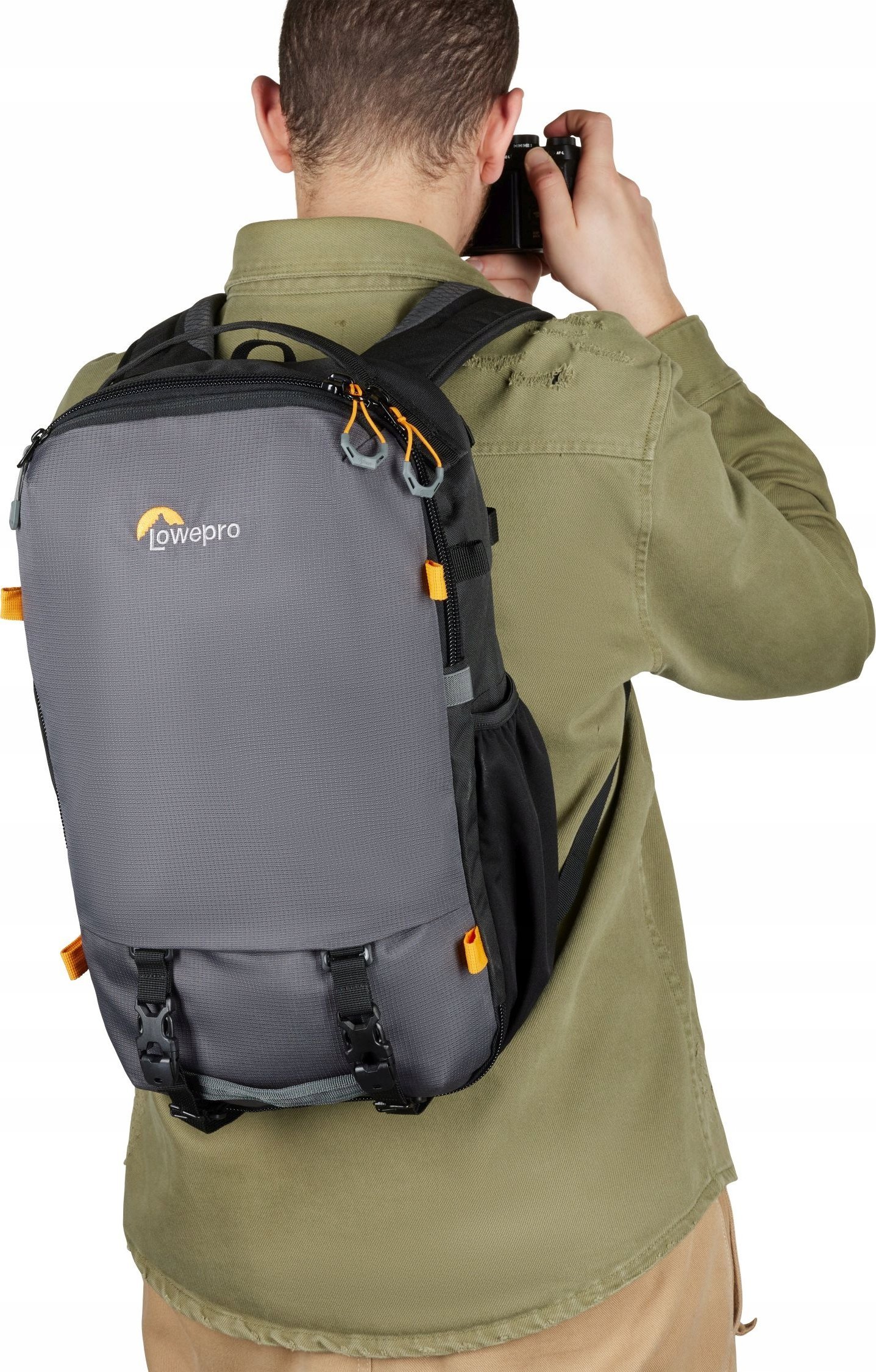 Çantë shpine fotografike Lowepro Trekker Lite BP 150 AW, për DSLR dhe laptop 13", gri