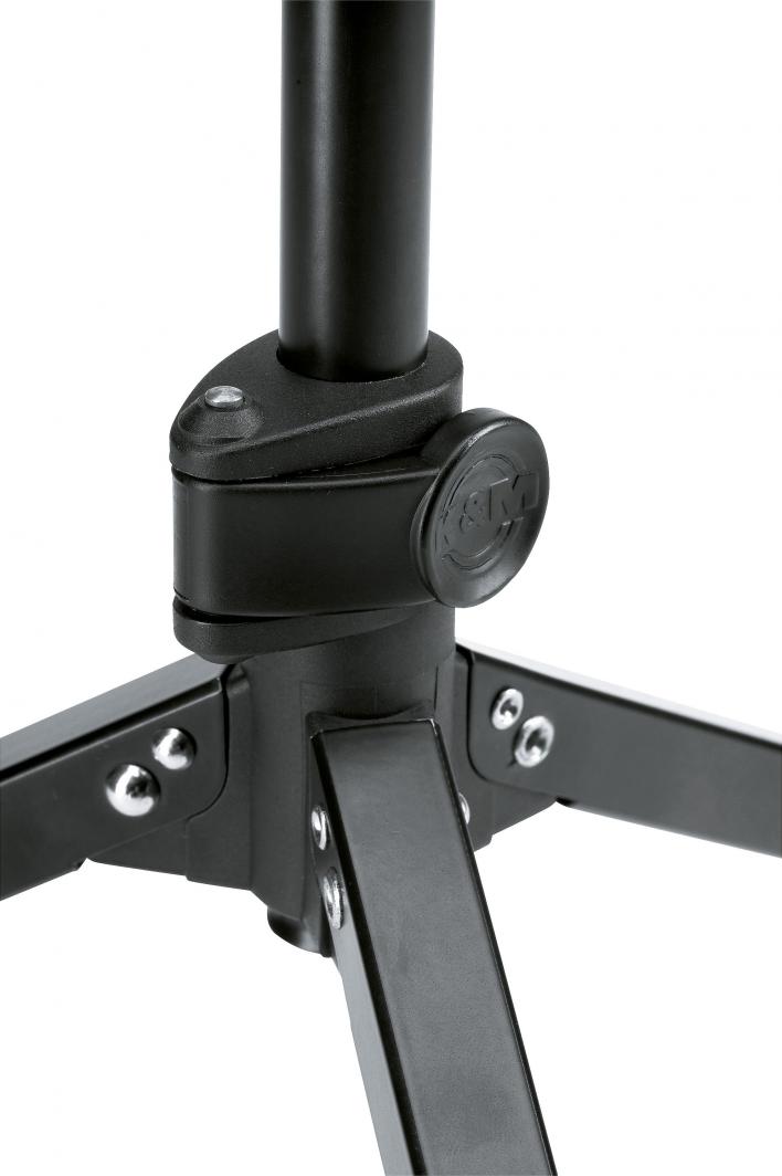 Држач за маса за микрофон Кениг &amp; Маер 23150, 23–40 cm, телескопско прилагодување, црн