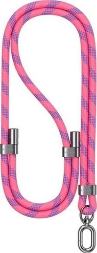 Каиш за телефон Usams Universal ZB316GS05, 1.6m, полиестер, виолетов