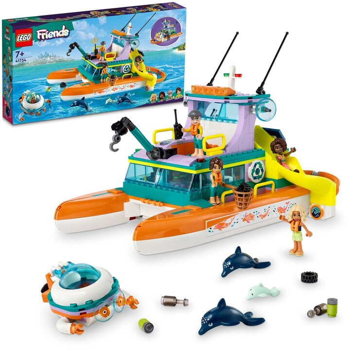 Set LEGO® Friends 41734 Sea Rescue Ship