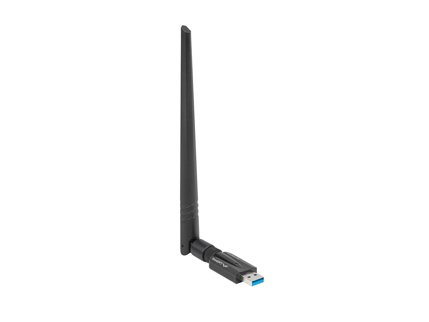 [OUTLET] Përshtatës rrjeti Lanberg NC-1200-WIE, USB 3.2, Wi-Fi, 1200Mbps, i zi