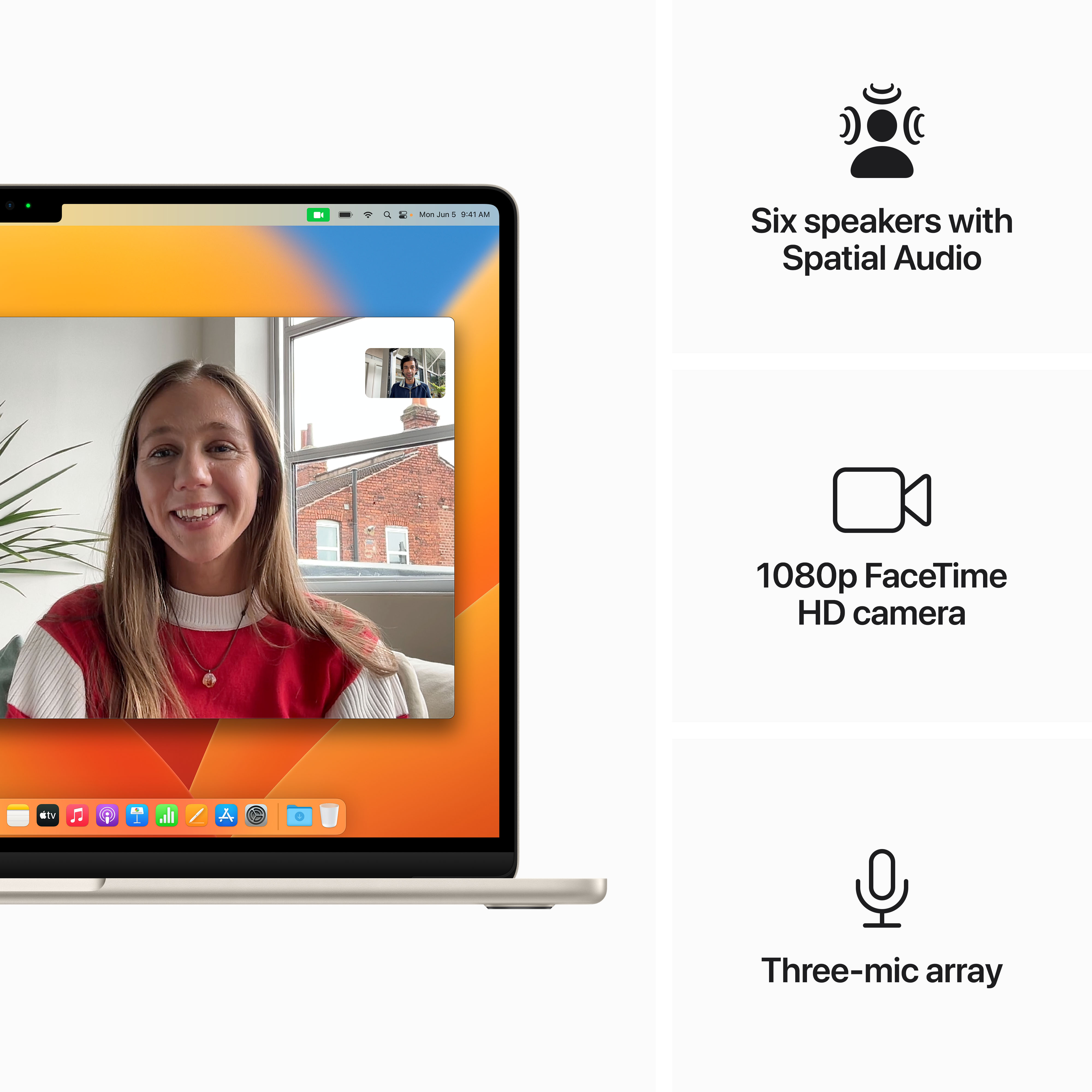 Apple MacBook Air 15", M2 8-Core CPU, 8GB, 512GB, 10-Core GPU, Starlight