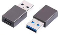 Adapter USB C TECH USB 3.2 Type C në USB A, 5Gbps, gri