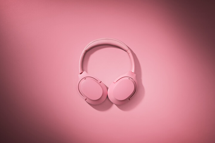 Kufje Razer Opus X, Quartz Edition, rozë