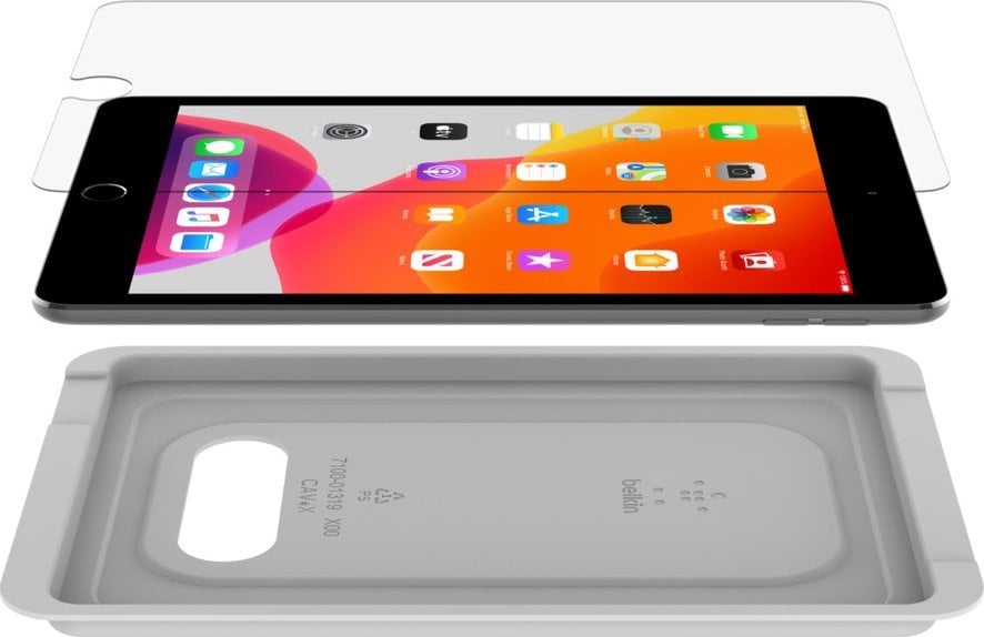 Mbrojtës ekrani Belkin Screenforce Tempered Glass, për iPad 7th Gen Air 2019 Pro 10.5, transparent