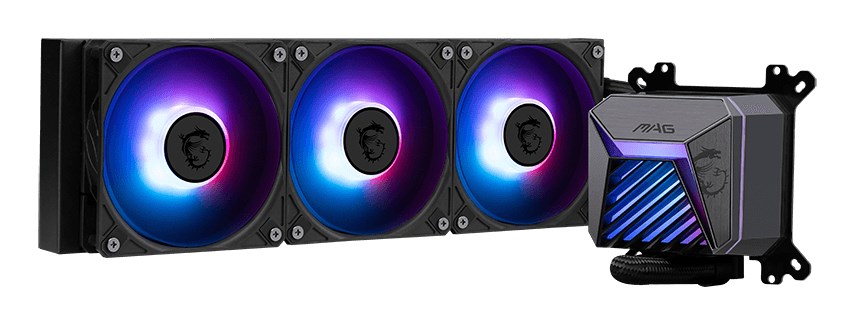 Ftohës me ujë MSI MAG Coreliquid A15 240, i zi