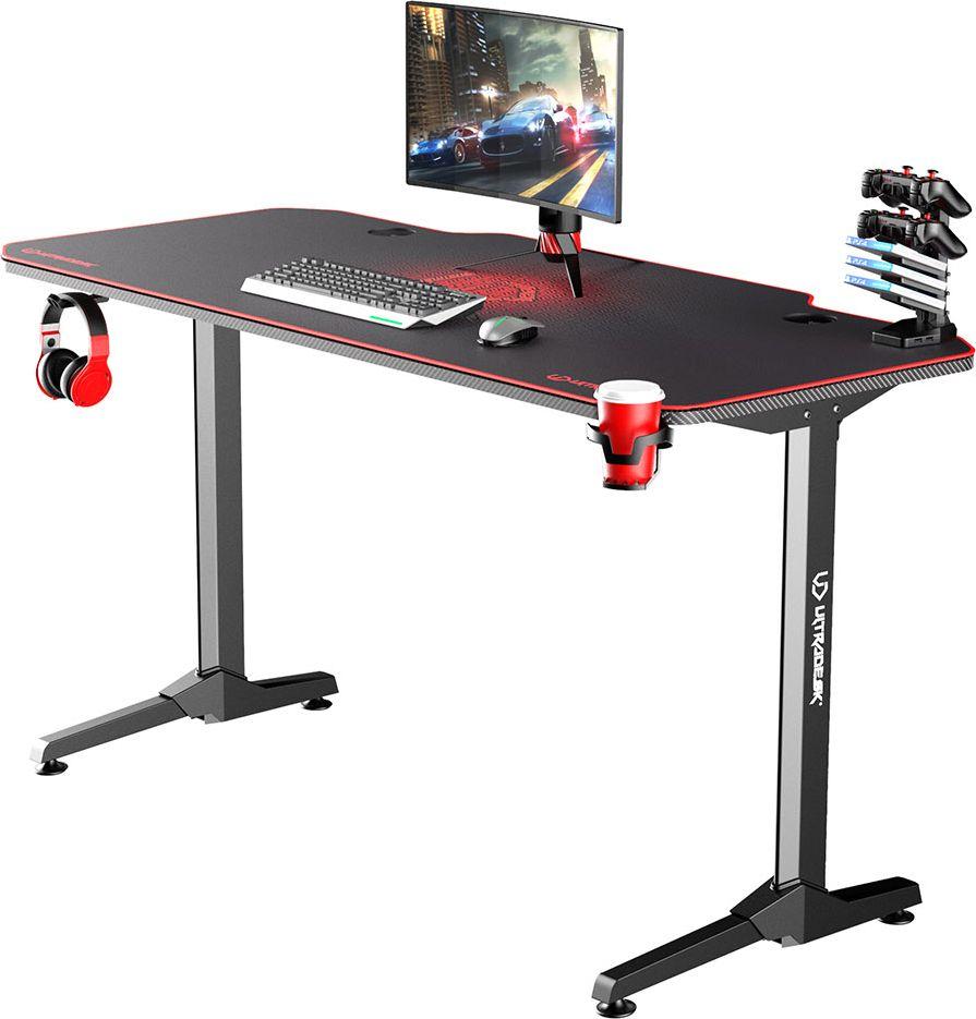 Tavolinë gaming Biurko Ultradesk Frag UDESK-FG-RD, 140cmx60cm