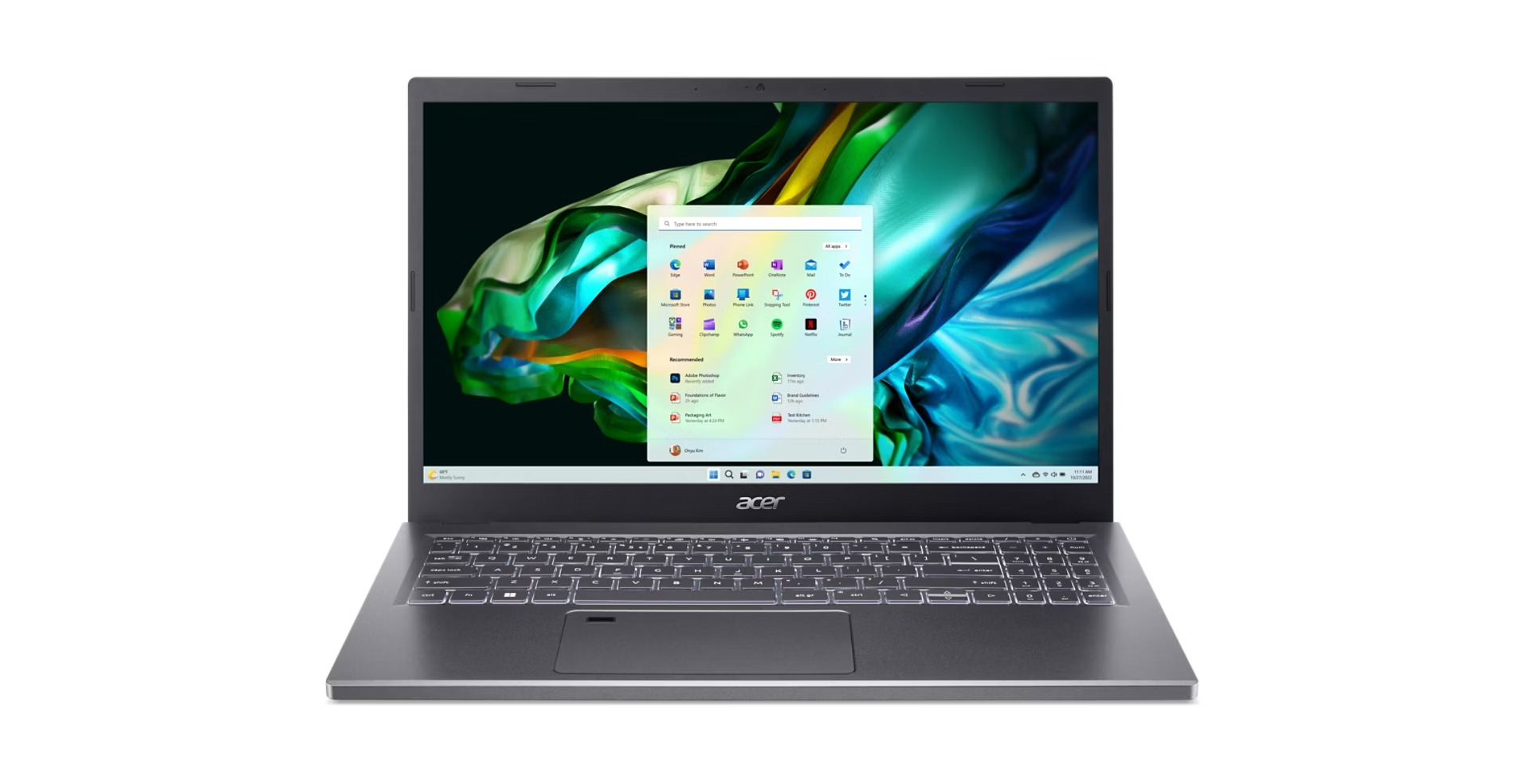 Laptop Acer Aspire 5 15 A515-58M-718Y, 15.6", Intel Core i7-13620H, 32GB RAM, 1TB SSD, Intel UHD Graphics, i hirtë