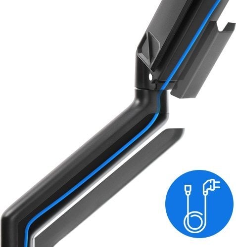 Mbajtëse për 2 monitorë SENSE7, 17"-32", e zezë