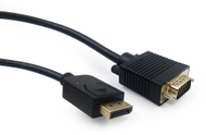 Kabllo Gembird, DisplayPort - D-Sub (VGA), 1.8m, e zezë