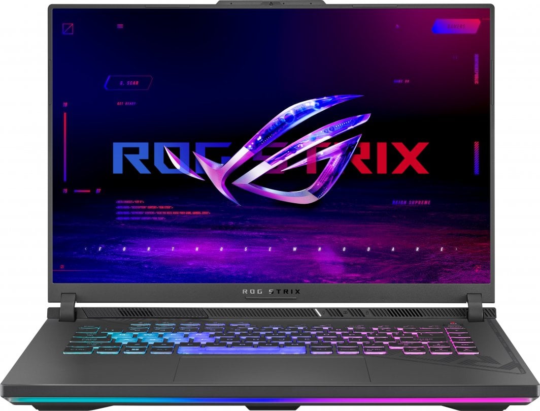 Laptop ASUS ROG Strix G16, 16" 165 Hz, Intel Core i5 13450HX, 16 GB RAM, 512 GB SSD, NVIDIA GeForce RTX 4070, i hirtë