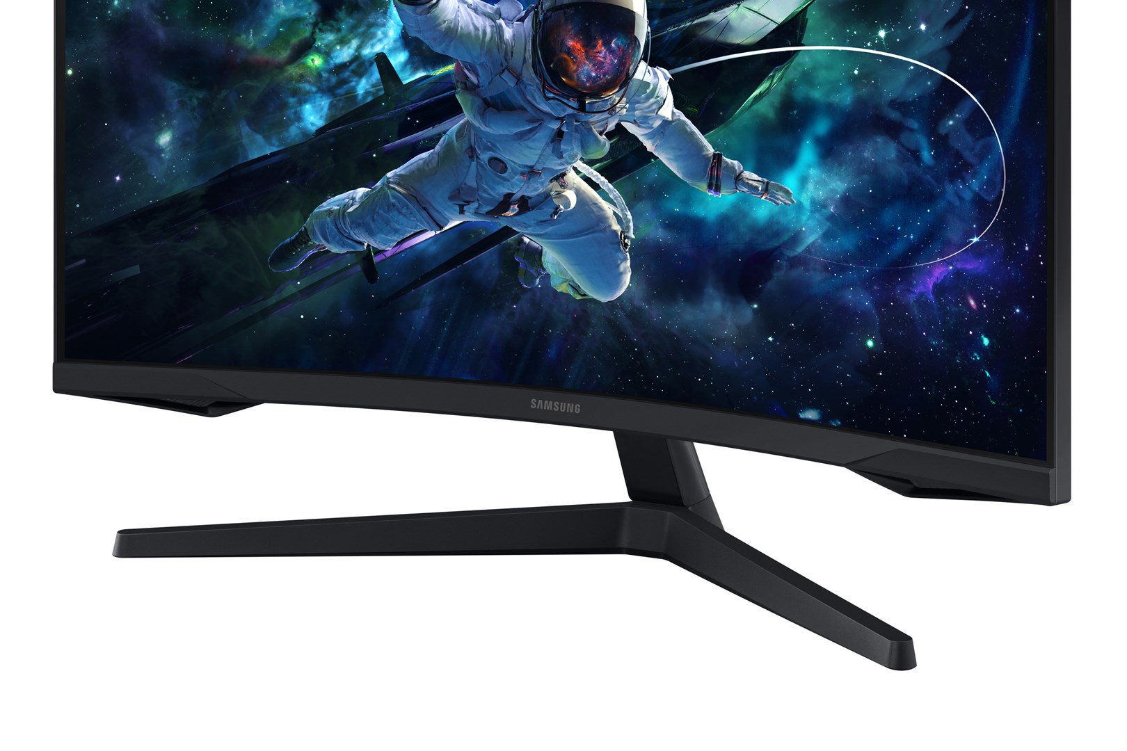 Monitor Samsung Odyssey G55C, 31.5", WQHD, i zi