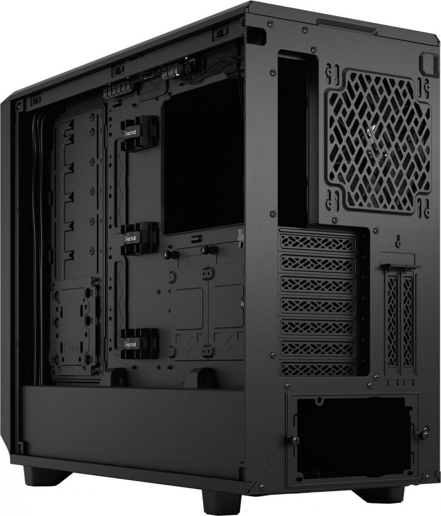 Kasë Fractal Design Meshify 2 Solid, e zezë, Midi Tower
