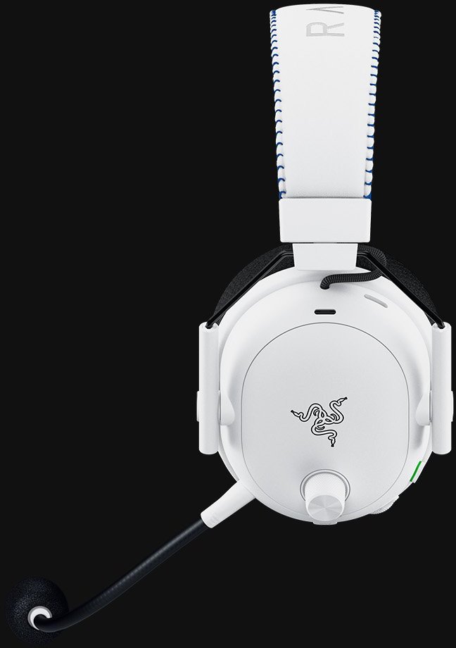 Kufje gaming Razer BlackShark V3 Pro, wireless dhe me kabllo, USB dhe Bluetooth, të bardha