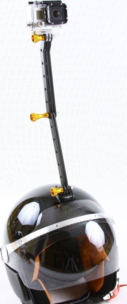 Држач XREC Ramie Boom Faceview за GoPro, прилагодлив 18–31 cm, црн