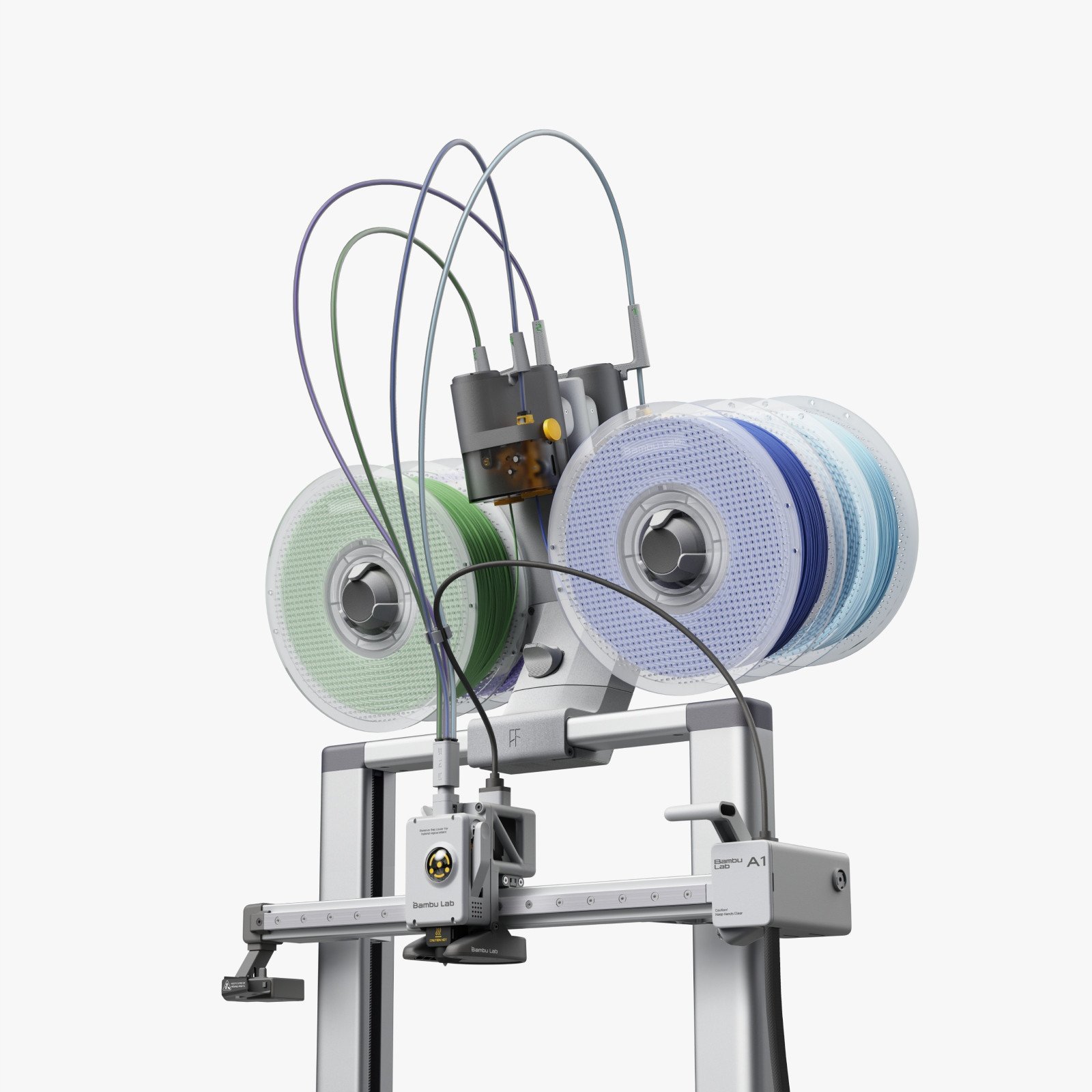 Сет завртки Bambu Lab A1, додаток за 3D печатач A1, за AMS Lite