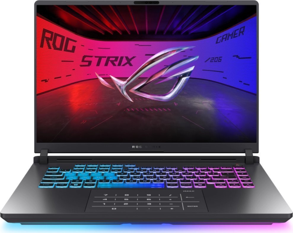 Laptop Asus ROG Strix G16 G615, 16", Intel Core Ultra 7 255HX, 16GB RAM, 1TB SSD, NVIDIA GeForce RTX 5070 Ti, i zi