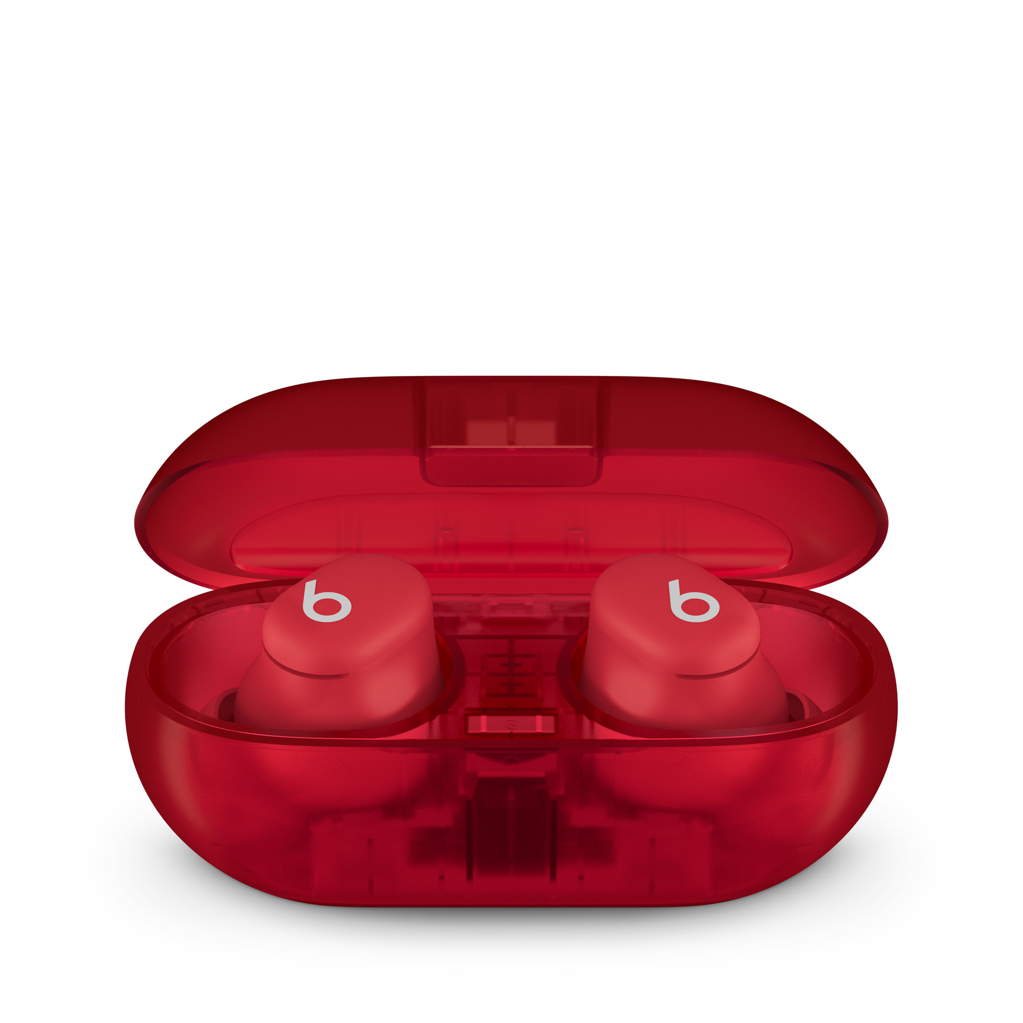 Beats Solo Buds True Wireless Earbuds, Transparent Red