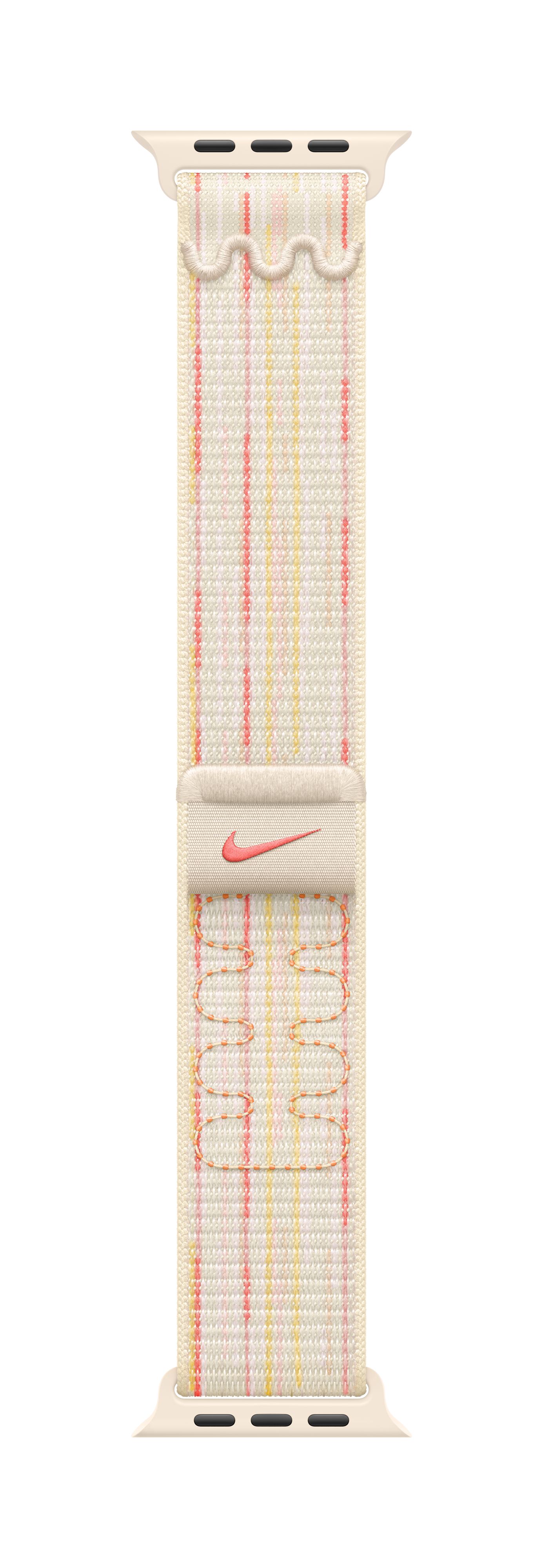 Apple Watch 42mm Nike Sport Loop, Starlight/Pink Nike Sport Loop