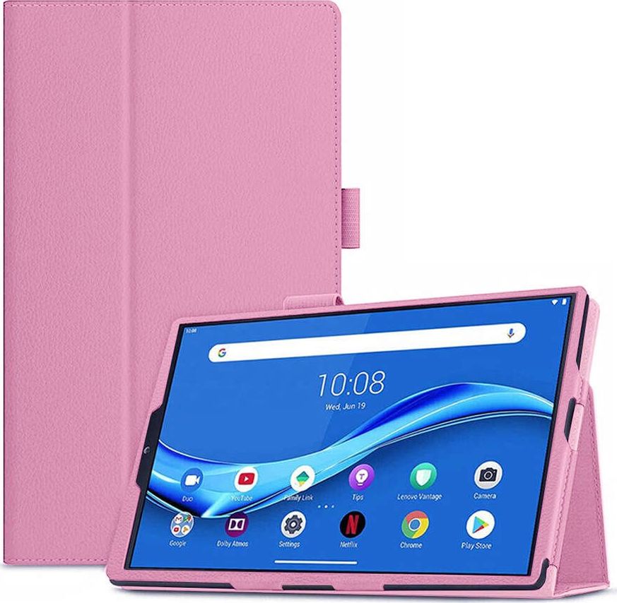 Mbështjellës për tablet Alogy, Lenovo M10, 10.1, rozë