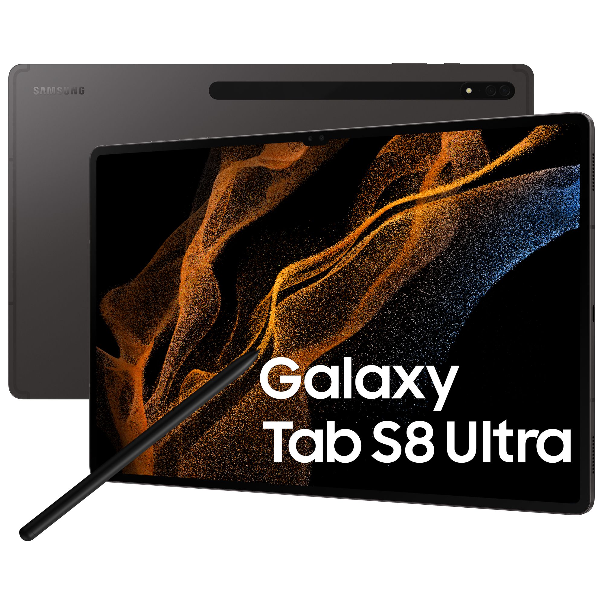 Таблет Samsung Galaxy Tab S8 Ultra 14.6", 256GB, 5G, отклучен, графит