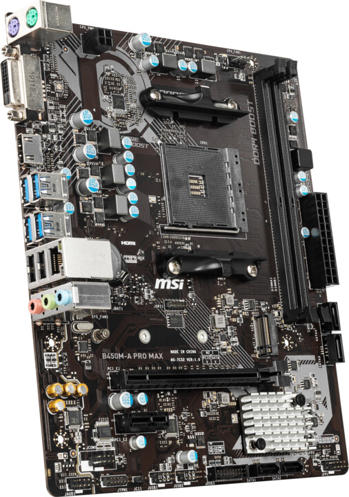 Pllakë amë MSI B450M-A PRO MAX - AMD B450