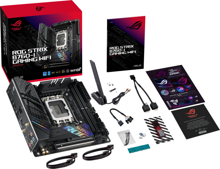 Pllakë amë ASUS ROG STRIX B760-I GAMING WIFI - Intel B760