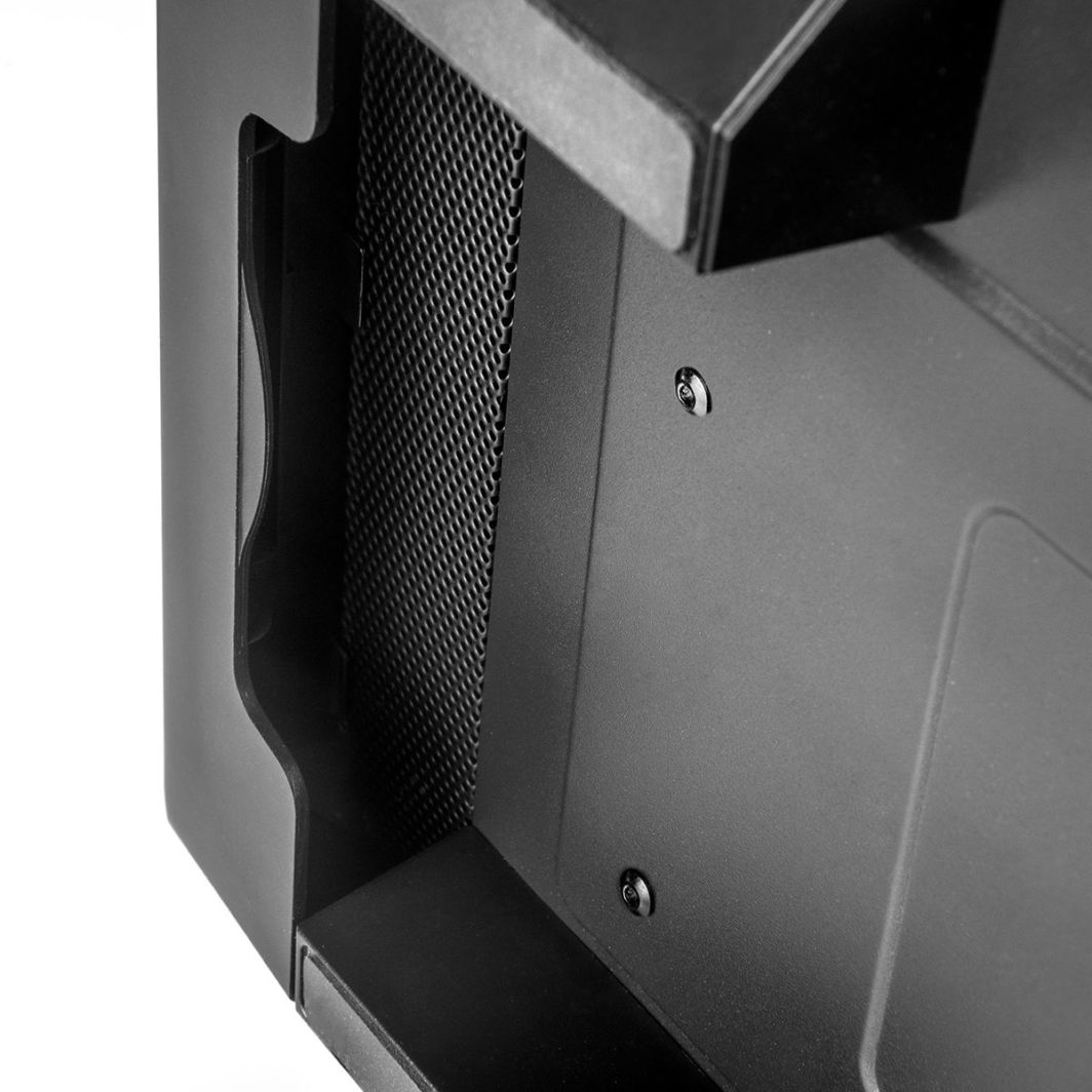 Kasë kompjuteri Modecom Oberon Pro Silent (AT-OBERON-PS-10-000000-0002), e zezë