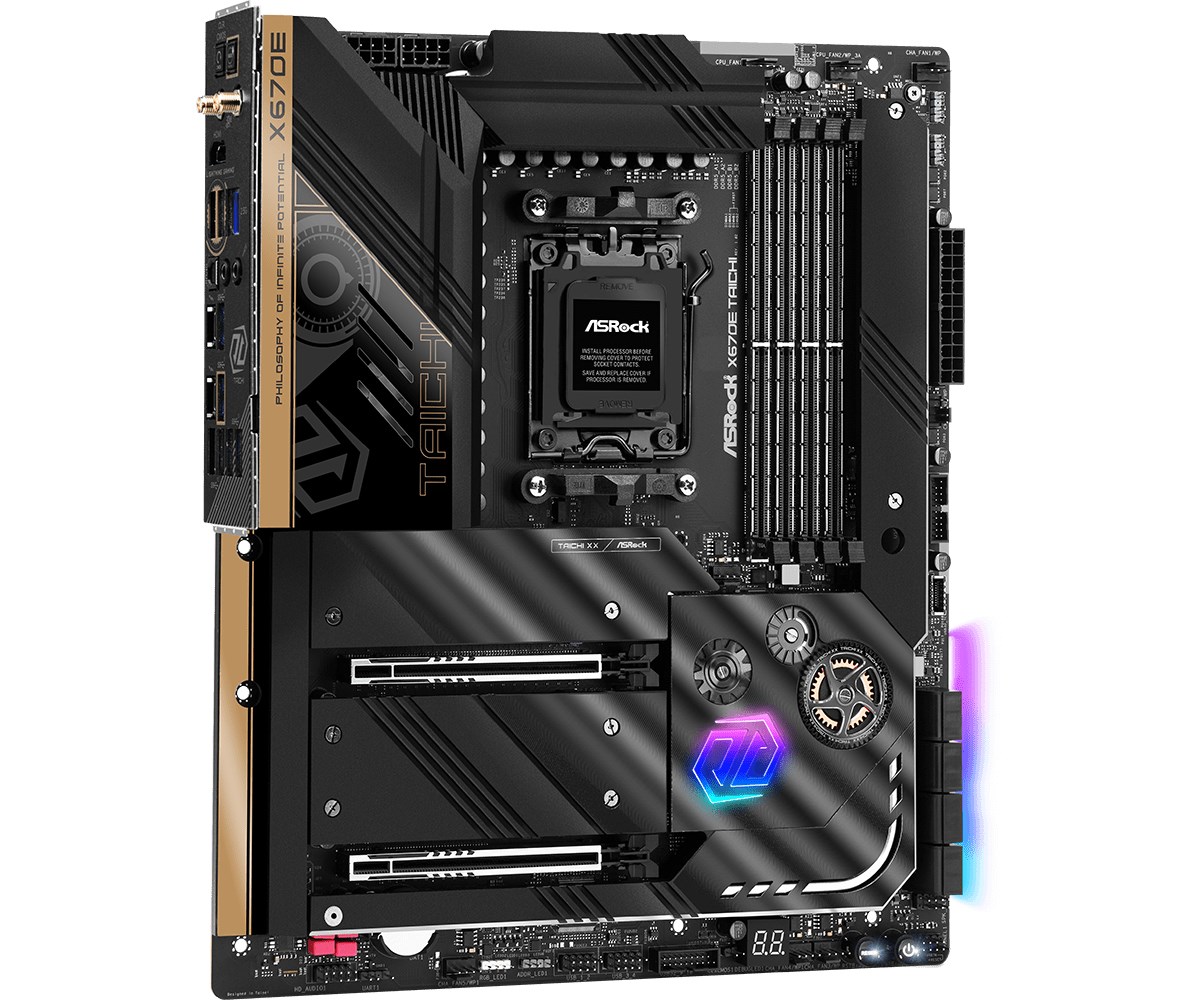 Pllakë amë Asrock X670E TAICHI AMD X670 Socket AM5 Extended ATX