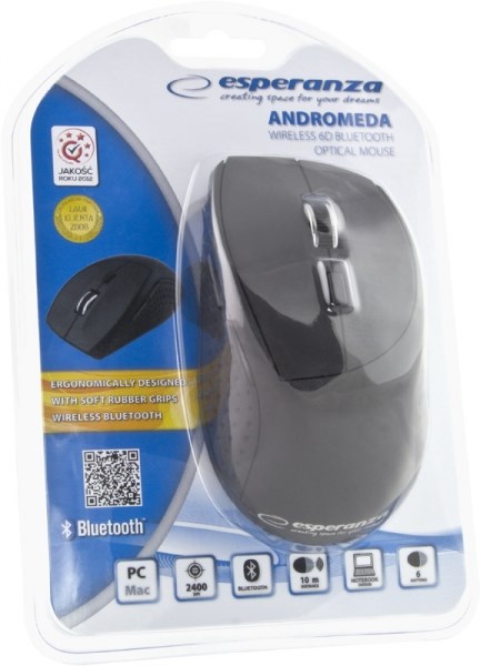 Maus Esperanza EM123K, Bluetooth, i zi