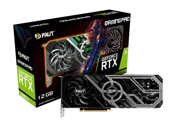 Kartelë grafike Palit GeForce RTX 3080 Ti GamingPro, 12GB GDDR6X