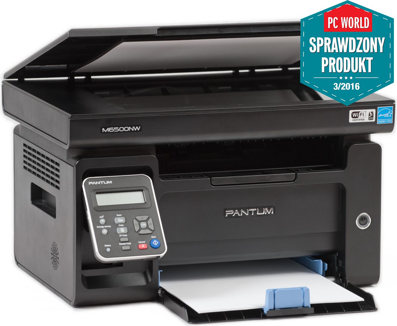 Printer multifunksional Pantum M6500nw, 22 fpm, WiFi, i bardhë