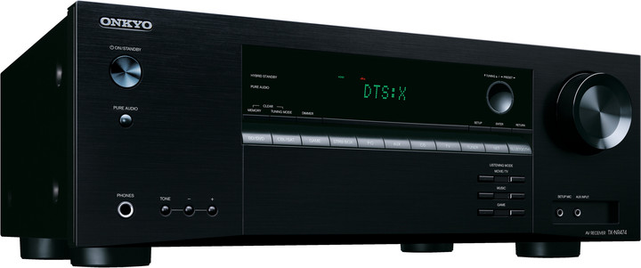 Marrës AV Onkyo TX-NR474, i zi 