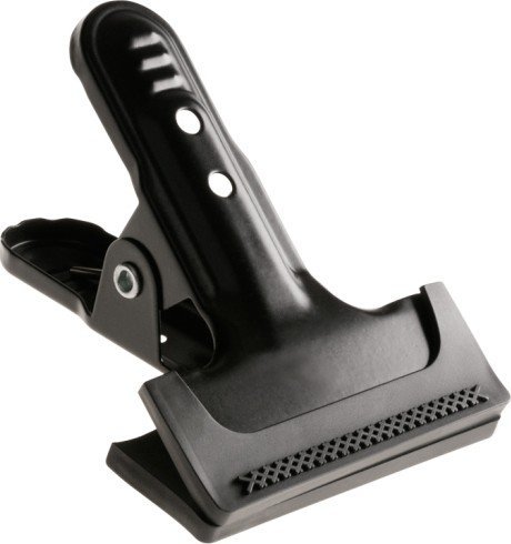 Kapëse universale fotografike Freepower, metalike, gjerësi kapjeje 4.5 cm, e zezë