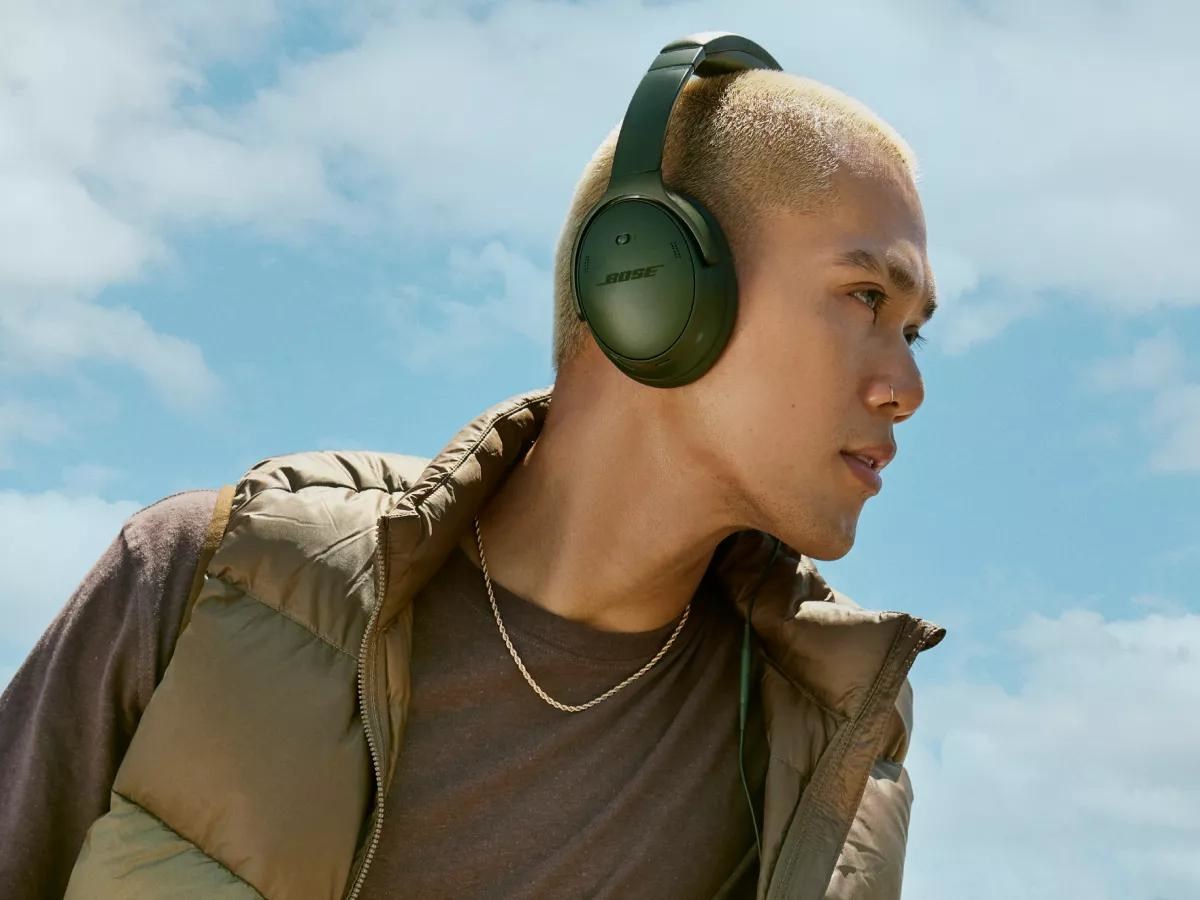 Kufje Bluetooth Bose QuietComfort, Over-Ear, ANC, të gjelbra 