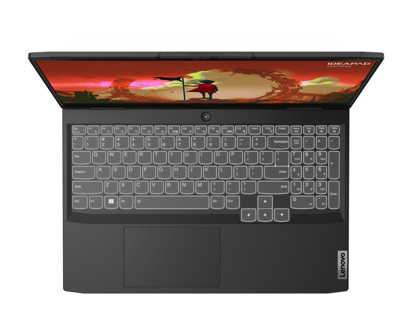 Laptop Lenovo IdeaPad Gaming, 15.6", AMD Ryzen 5 7535HS, 16 GB RAM, 512 GB SSD, NVIDIA GeForce RTX 3050, i hirtë